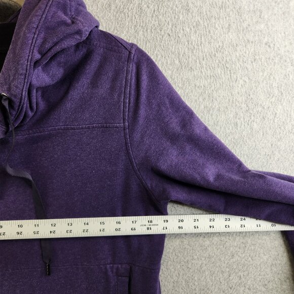Lululemon Hoodie Womens 6 Purple Pullover Sweatshirt Cowl Neck Athletic Lounge - Picture 10 of 14